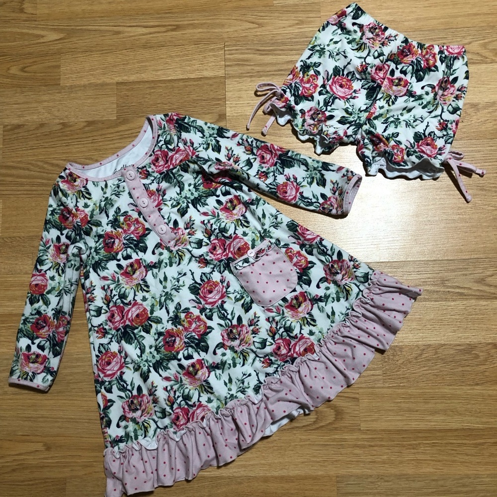 “Sweet Honey” 2pc pjs size 4T